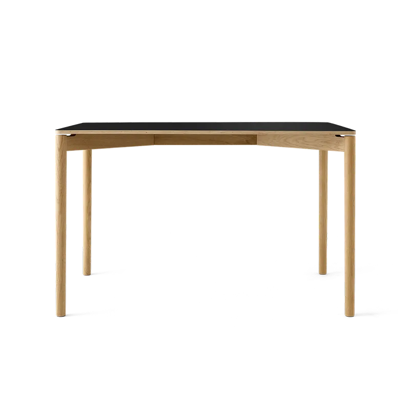 Cross Table 120 by TAKT in Oak Matt lacquer, 0720 Black nano laminate – product photo 2 of 2