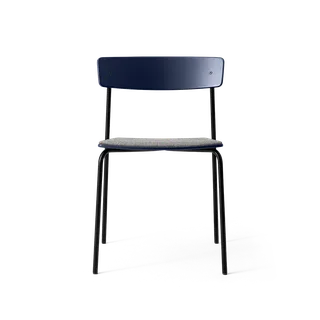 Cross Chair Tube by TAKT in Black tube, Oak Iron blue, Hallingdal 130 Grey – product photo 2 of 2