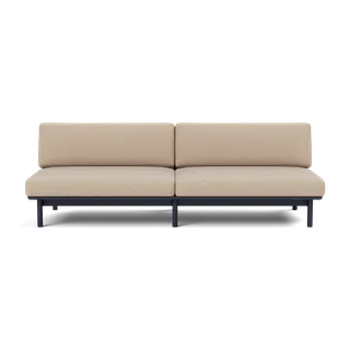 Spoke Sofa van TAKT in Oak Black blue lacquer, Autumn 0331 Warm grey, Geen – productfoto 2 van 2