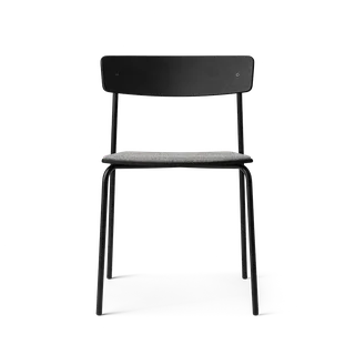 Cross Chair Tube von TAKT in Black tube, Oak Black lacquer, Hallingdal 130 Grey – Produktfoto 2 von 2