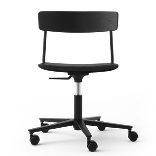 Cross Task Chair de TAKT en Black tube, Oak Black lacquer, Aucun, Aucun – photo du produit 2 sur 2