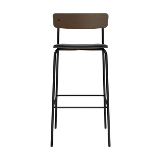 Cross Bar Chair Tube de TAKT en 75 cm, Smoked oak, LEAP® black – photo du produit 2 sur 2