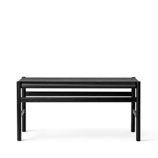 Soft Bench de TAKT en Oak Black lacquer, Aucun – photo du produit 2 sur 2