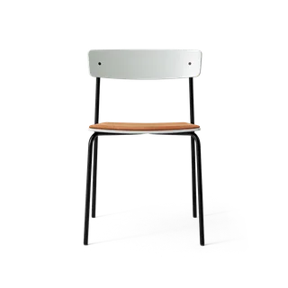 Cross Chair Tube von TAKT in Black tube, Oak Lichen green, Spoor Zea Cognac Leather – Produktfoto 2 von 2