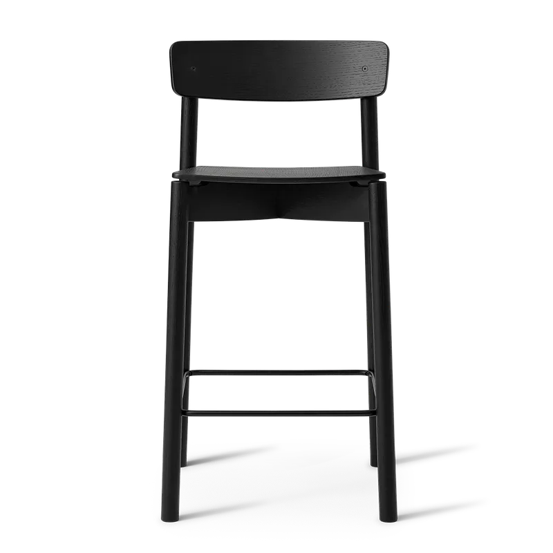 Cross Bar Chair by TAKT in 65 cm, Oak black, None – product photo 2 of 2