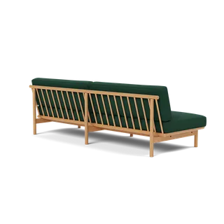 Spoke Sofa by TAKT in Oak Golden oil, Autumn 0331 Warm grey, None – product photo 1 of 2