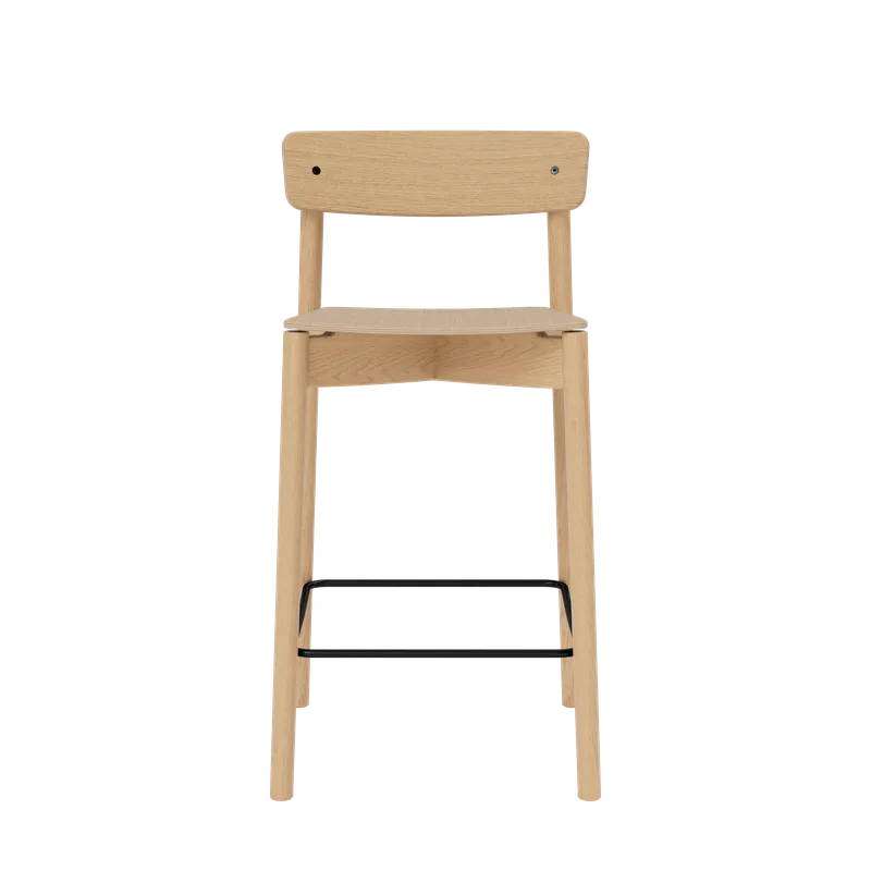 Cross Bar Chair by TAKT in 65 cm, Oak black, None – product photo 1 of 2