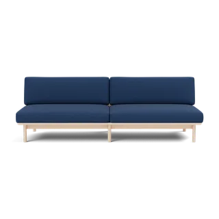Spoke Sofa von TAKT in Beech White oil, Autumn 0771 Cobalt blue, Ohne – Produktfoto 2 von 2
