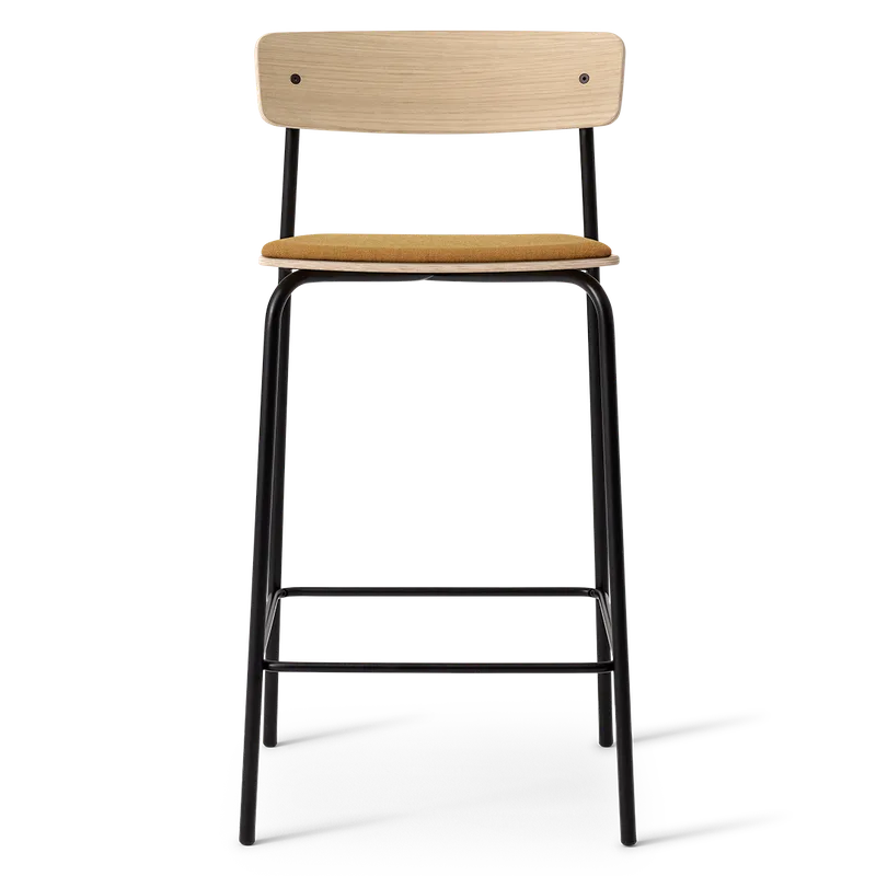 Cross Bar Chair Tube von TAKT in 65 cm, Oak Matt lacquer, Remix 422 Golden ochre – Produktfoto 2 von 2