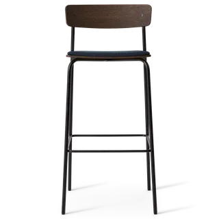 Cross Bar Chair Tube von TAKT in 75 cm, Smoked oak, Remix 873 Dark Petrol – Produktfoto 2 von 2