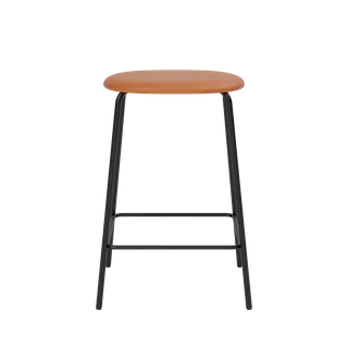 Studio Bar Stool by TAKT in 65 cm, LEAP® cognac – product photo 2 of 2
