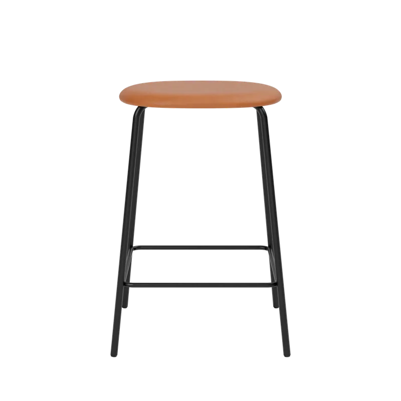 Studio Bar Stool by TAKT in 65 cm, LEAP® cognac – product photo 2 of 2