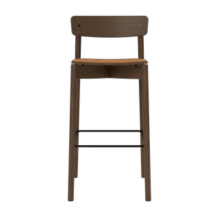 Cross Bar Chair by TAKT in 75 cm, Smoked oak, LEAP® cognac – product photo 2 of 2