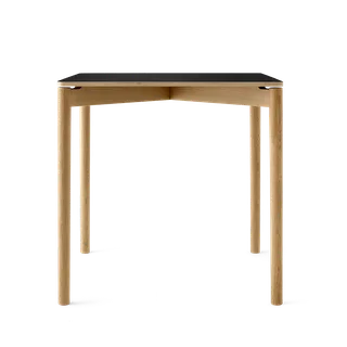 Cross Table 75 by TAKT in Oak Matt lacquer, 0720 Black nano laminate – product photo 2 of 2