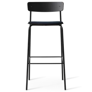 Cross Bar Chair Tube van TAKT in 75 cm, Oak black, Remix 873 Dark Petrol – productfoto 2 van 2