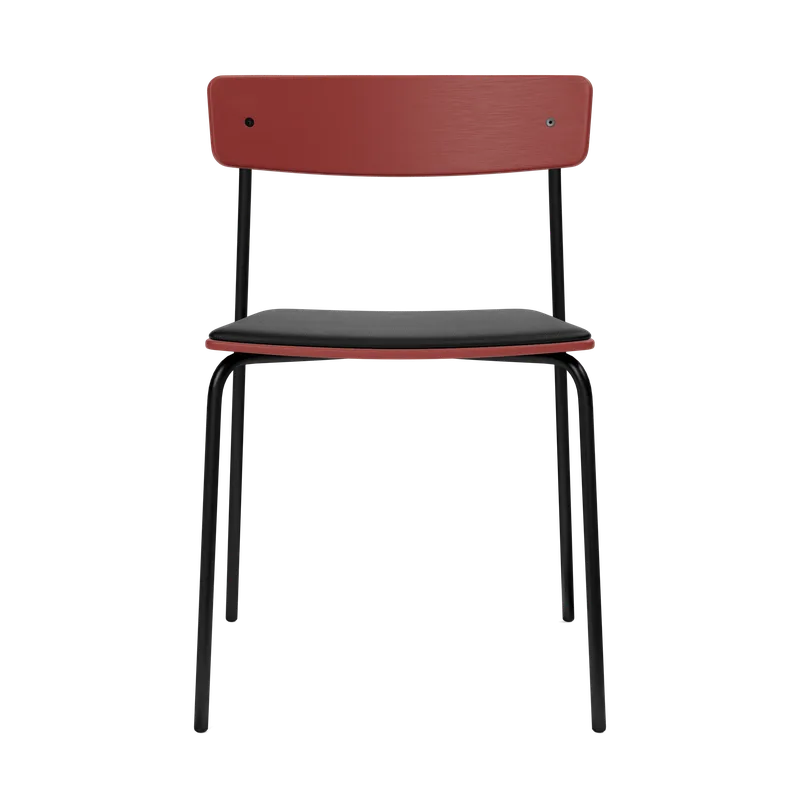 Cross Chair Tube by TAKT in Black tube, Oak Copper red, LEAP® black – product photo 2 of 2
