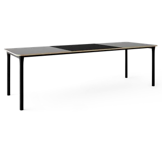 Arc Dining Table by TAKT in Black oak and black oak, 0752 Light grey nano laminate, Ext-92 0720 Black nano laminate – product photo 2 of 2