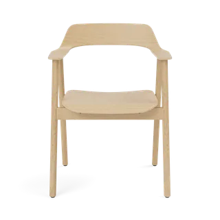Bow Chair by TAKT in Oak Matt lacquer, None – product photo 1 of 2