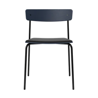 Cross Chair Tube von TAKT in Black tube, Oak Iron blue, LEAP® black – Produktfoto 2 von 2