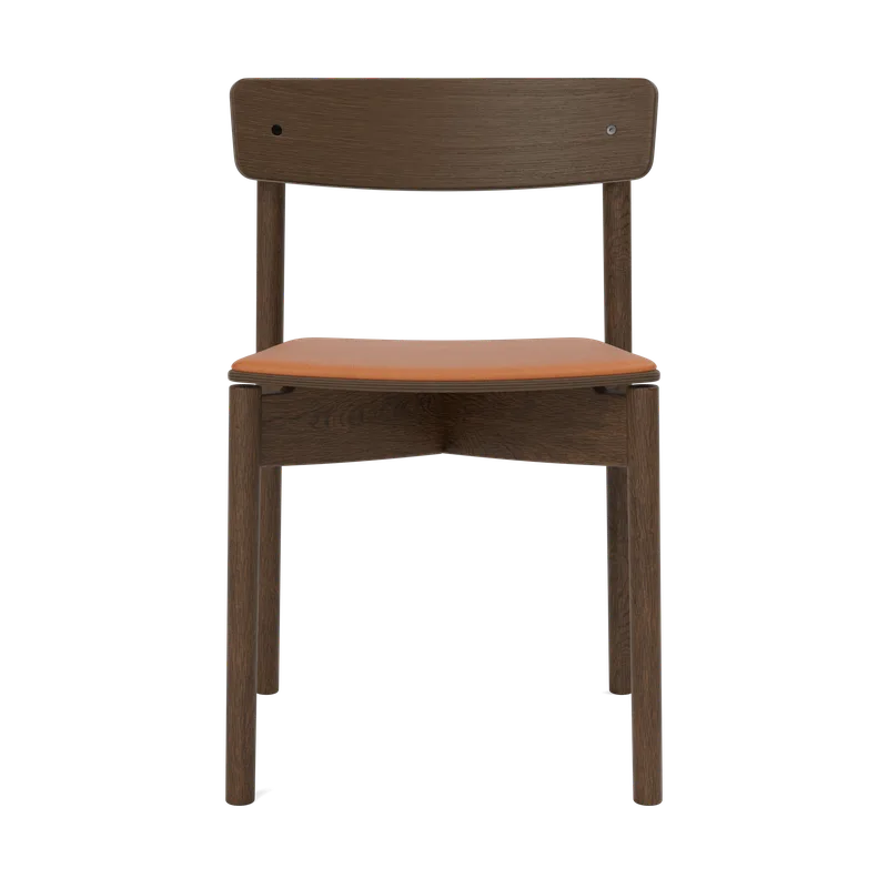 Cross Chair by TAKT in Smoked oak, LEAP® cognac – product photo 2 of 2