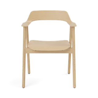 Bow Chair by TAKT in Oak Matt lacquer, None – product photo 2 of 2