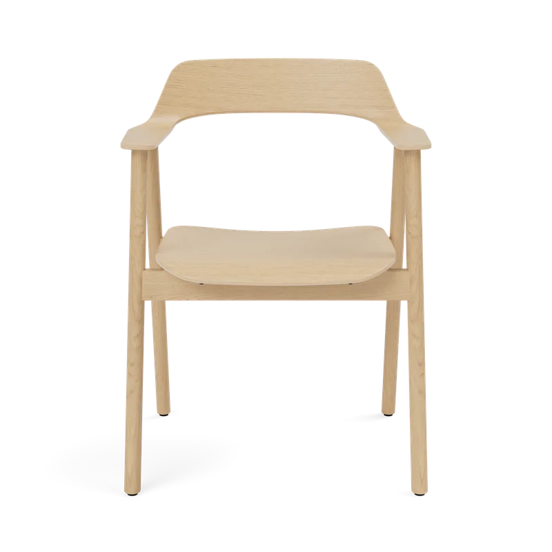 Bow Chair by TAKT in Oak Matt lacquer, None – product photo 2 of 2