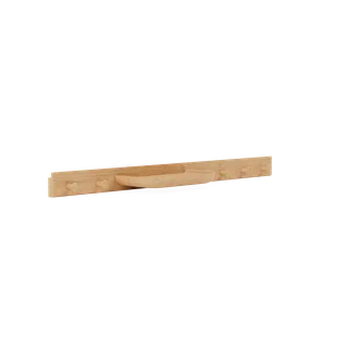 Curve Coat Rack by TAKT in 30 cm, Oak Matt lacquer, None – product photo 1 of 2