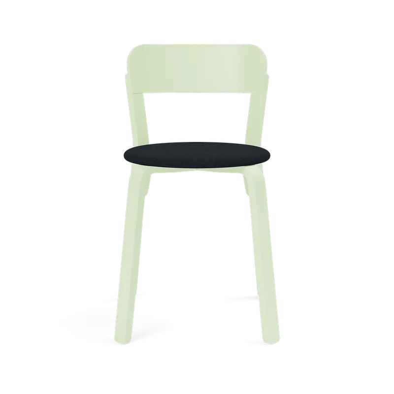 Turn Chair van TAKT in Beech Copper green lacquer, Remix 196 Black blue – productfoto 2 van 2