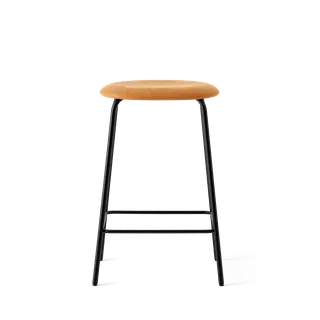 Studio Bar Stool by TAKT in 65 cm, Dunes cognac leather – product photo 2 of 2