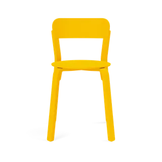 Turn Chair van TAKT in Beech Sun yellow lacquer, Geen – productfoto 2 van 2