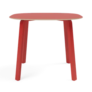 Turn Table van TAKT in Beech Matt lacquer, F3091 White – productfoto 1 van 2