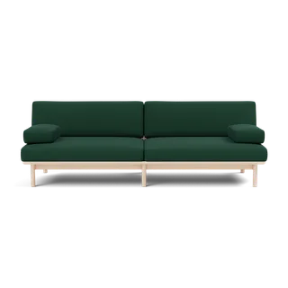 Spoke Sofa von TAKT in Beech White oil, Autumn 0971 Dark green, X2 – Produktfoto 2 von 2
