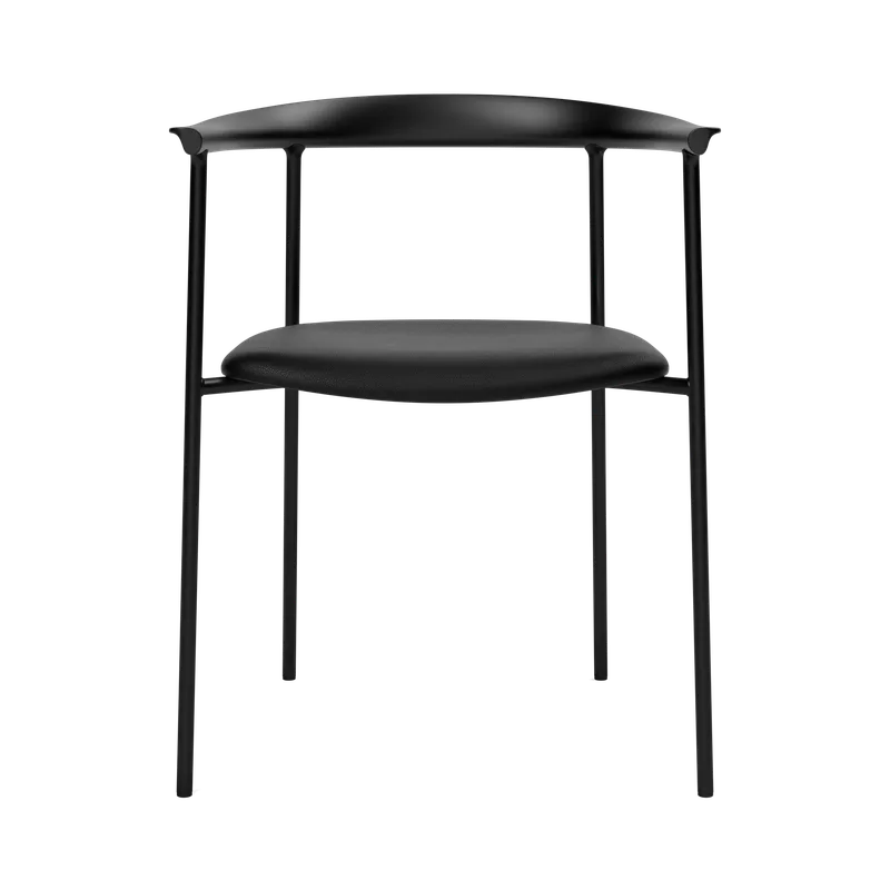 Arc Chair by TAKT in Black tube, Beech Black lacquer, LEAP® black – product photo 3 of 3