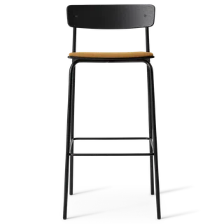 Cross Bar Chair Tube de TAKT en 75 cm, Oak black, Remix 422 Golden ochre – photo du produit 2 sur 2