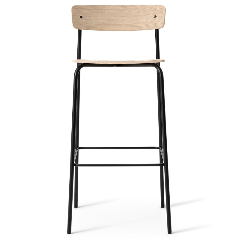Cross Bar Chair Tube de TAKT en 75 cm, Oak Matt lacquer, Aucun – photo du produit 2 sur 2