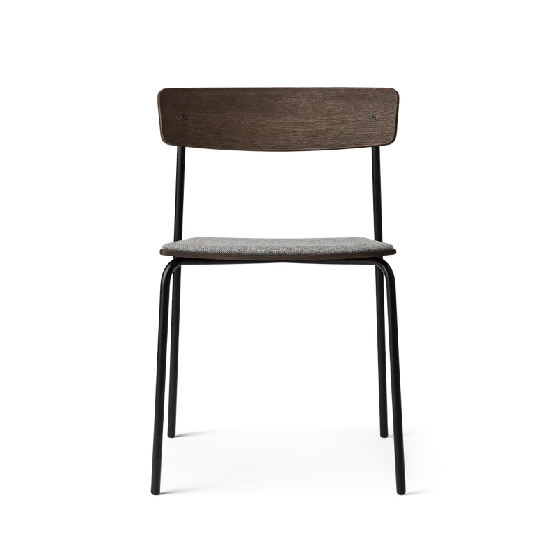 Cross Chair Tube von TAKT in Black tube, Smoked Oak, Hallingdal 130 Grey – Produktfoto 2 von 2