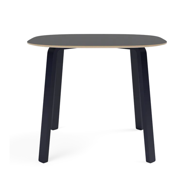 Turn Table by TAKT in Beech Black blue lacquer, F5323 Black blue – product photo 2 of 2