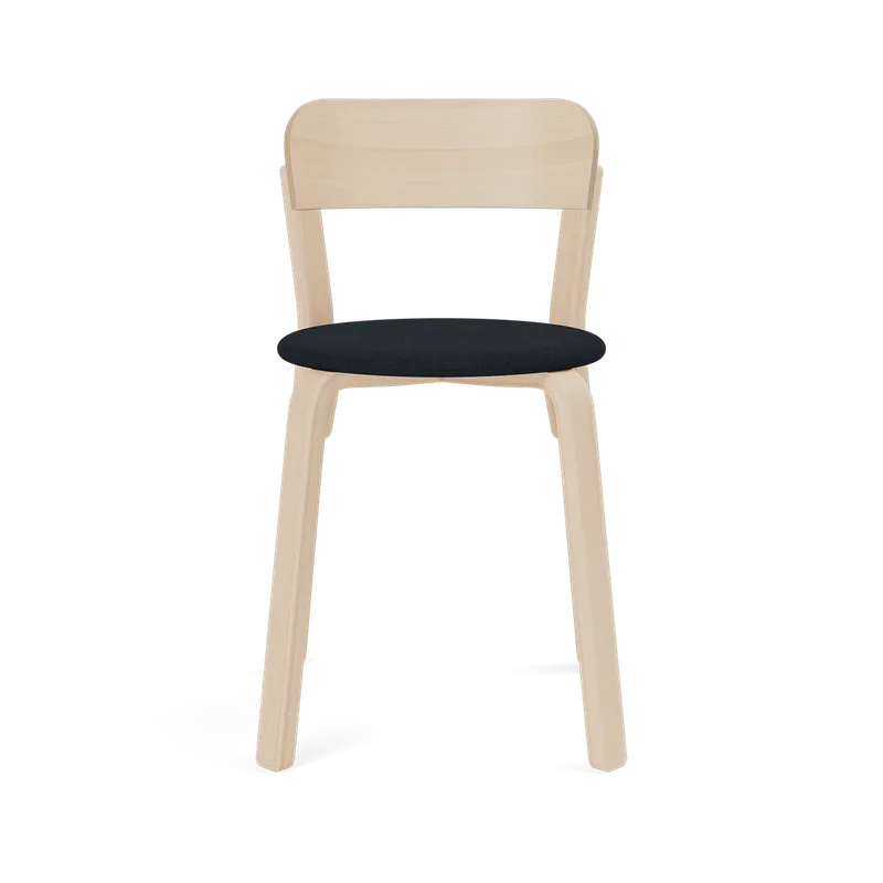 Turn Chair von TAKT in Beech Matt lacquer, Remix 196 Black blue – Produktfoto 2 von 2