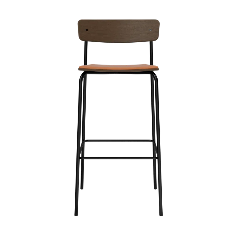 Cross Bar Chair Tube by TAKT in 75 cm, Smoked oak, LEAP® cognac – product photo 2 of 2