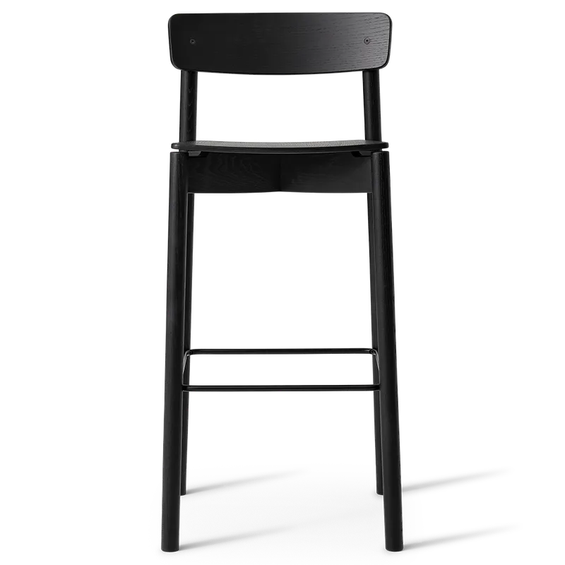 Cross Bar Chair von TAKT in 75 cm, Oak black, Ohne – Produktfoto 2 von 2