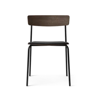 Cross Chair Tube von TAKT in Black tube, Smoked Oak, Spoor Zea Black Leather – Produktfoto 2 von 2