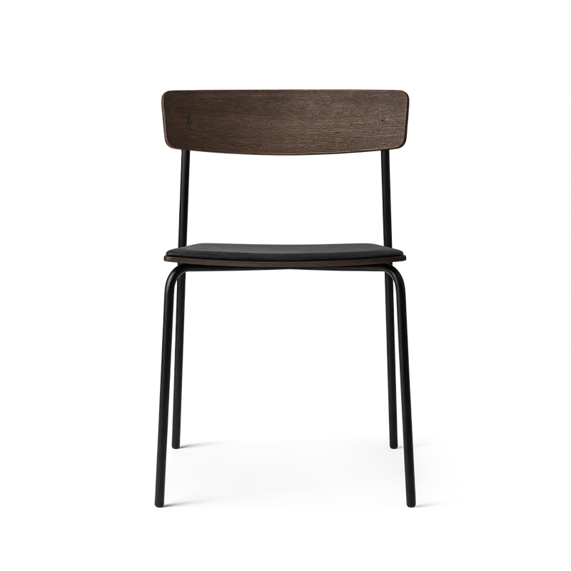 Cross Chair Tube von TAKT in Black tube, Smoked Oak, Spoor Zea Black Leather – Produktfoto 2 von 2
