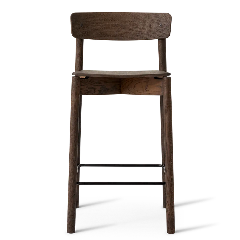 Cross Bar Chair by TAKT in 65 cm, Smoked oak, None – product photo 2 of 2