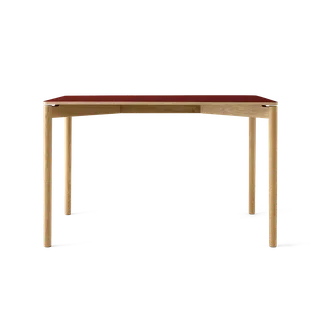Cross Table 120 by TAKT in Oak Matt lacquer, 0751 Deep red nano laminate – product photo 2 of 2