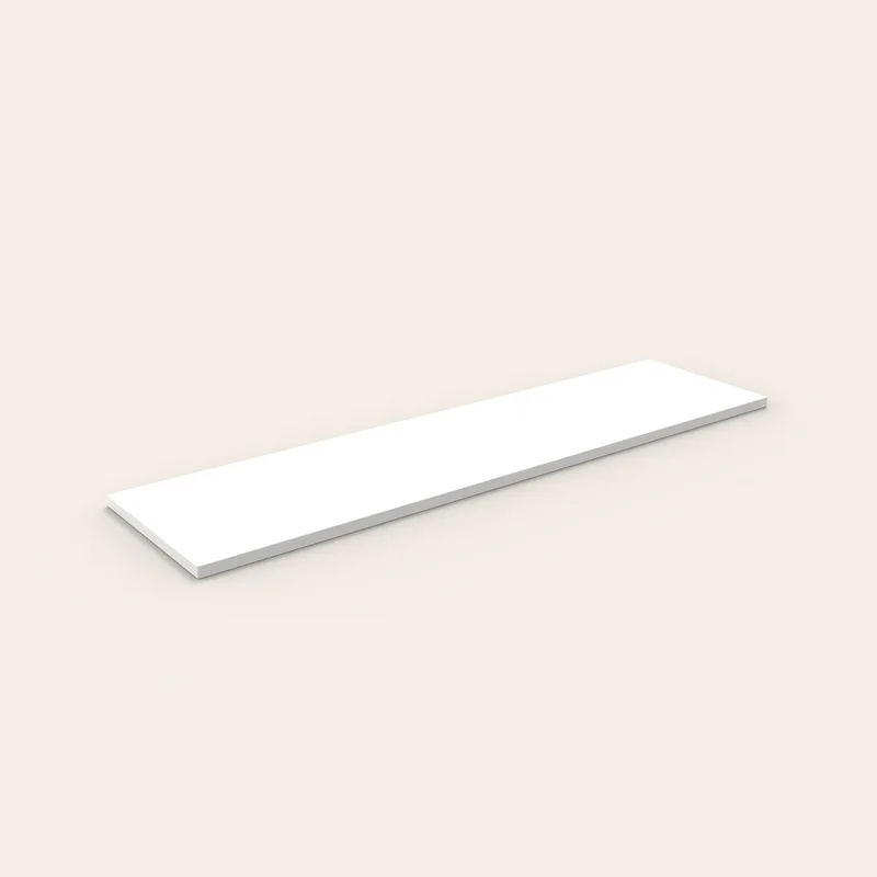 Hyllplan - Vit 123 cm by TÔNN furniture – product photo
