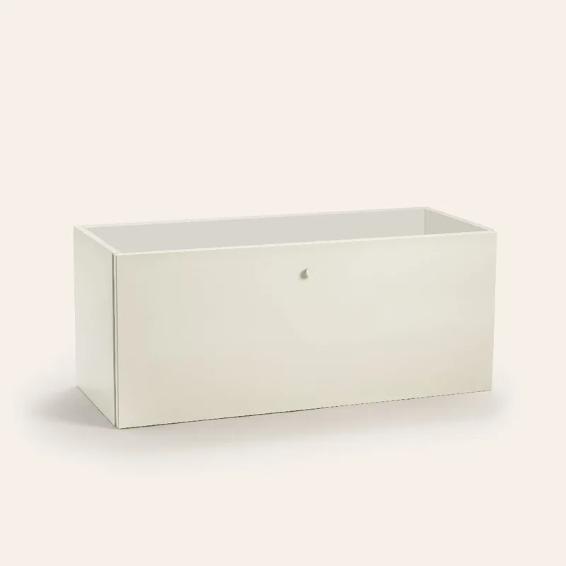 Lådhurts enkel - Off-white von TÔNN furniture – Produktfoto