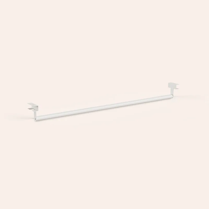 Klädstång Pinn 80 cm - Vit von TÔNN furniture – Produktfoto