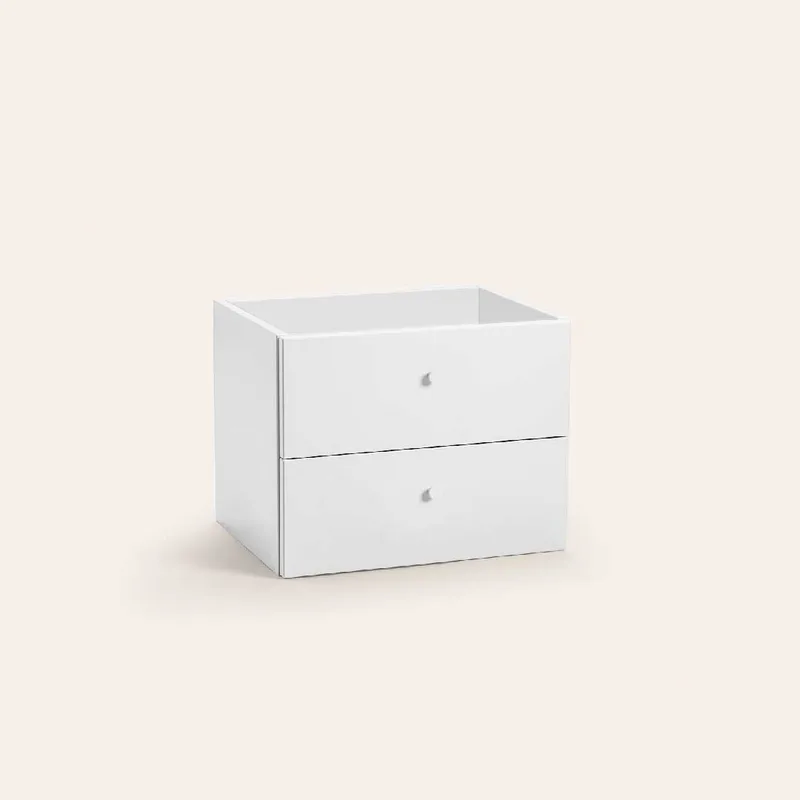 Lådhurts smal - Vit by TÔNN furniture – product photo
