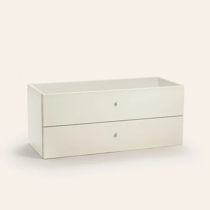 Lådhurts dubbel - Off-white de TÔNN furniture – photo du produit