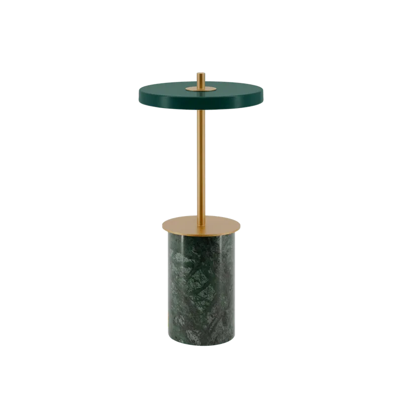 Asteria Move Mini | bærbar lampe by UMAGE in Green Marble – product photo